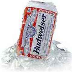 Image result for can of cold budweiser pics